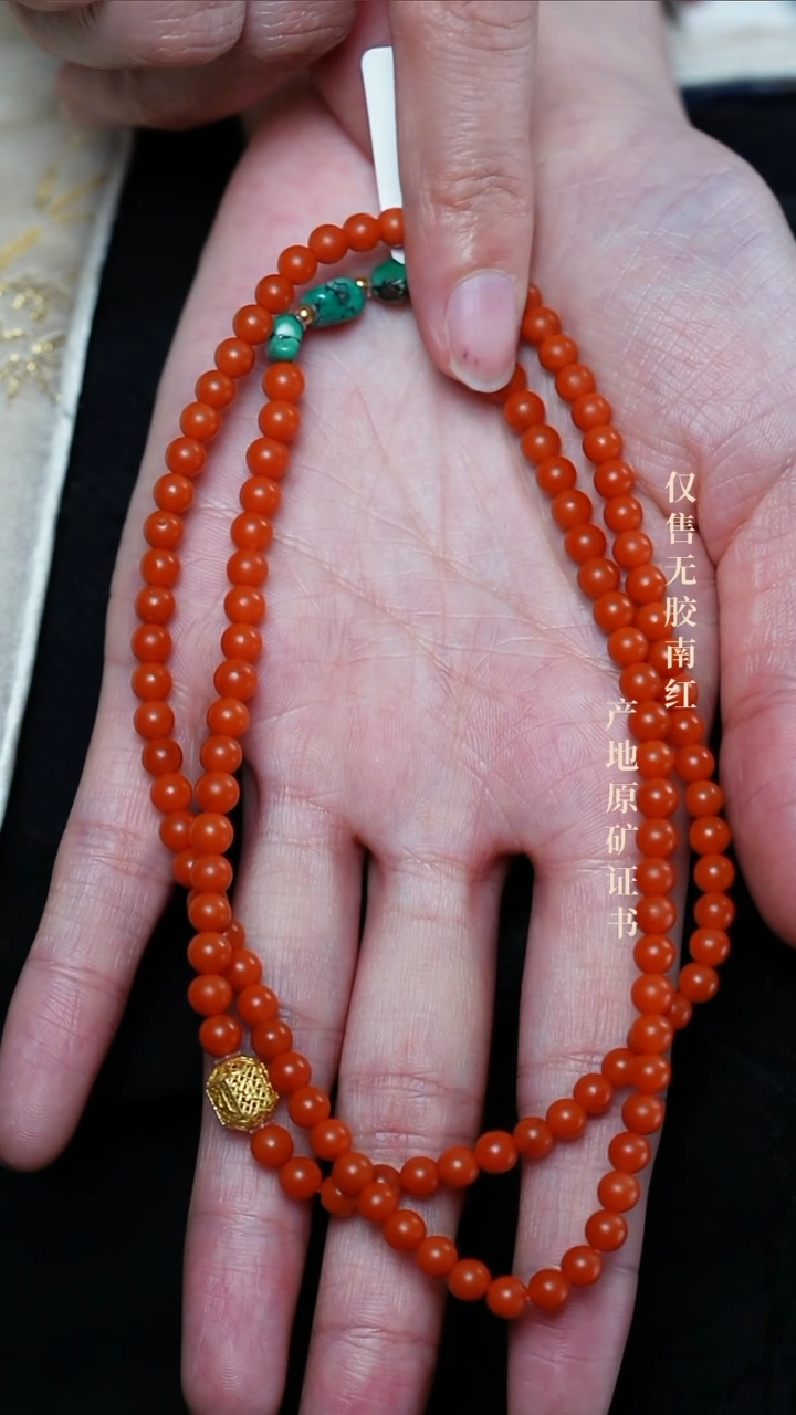 【闪购商品】南红玛瑙手串未镶嵌保山设计款@@SJC1763AK