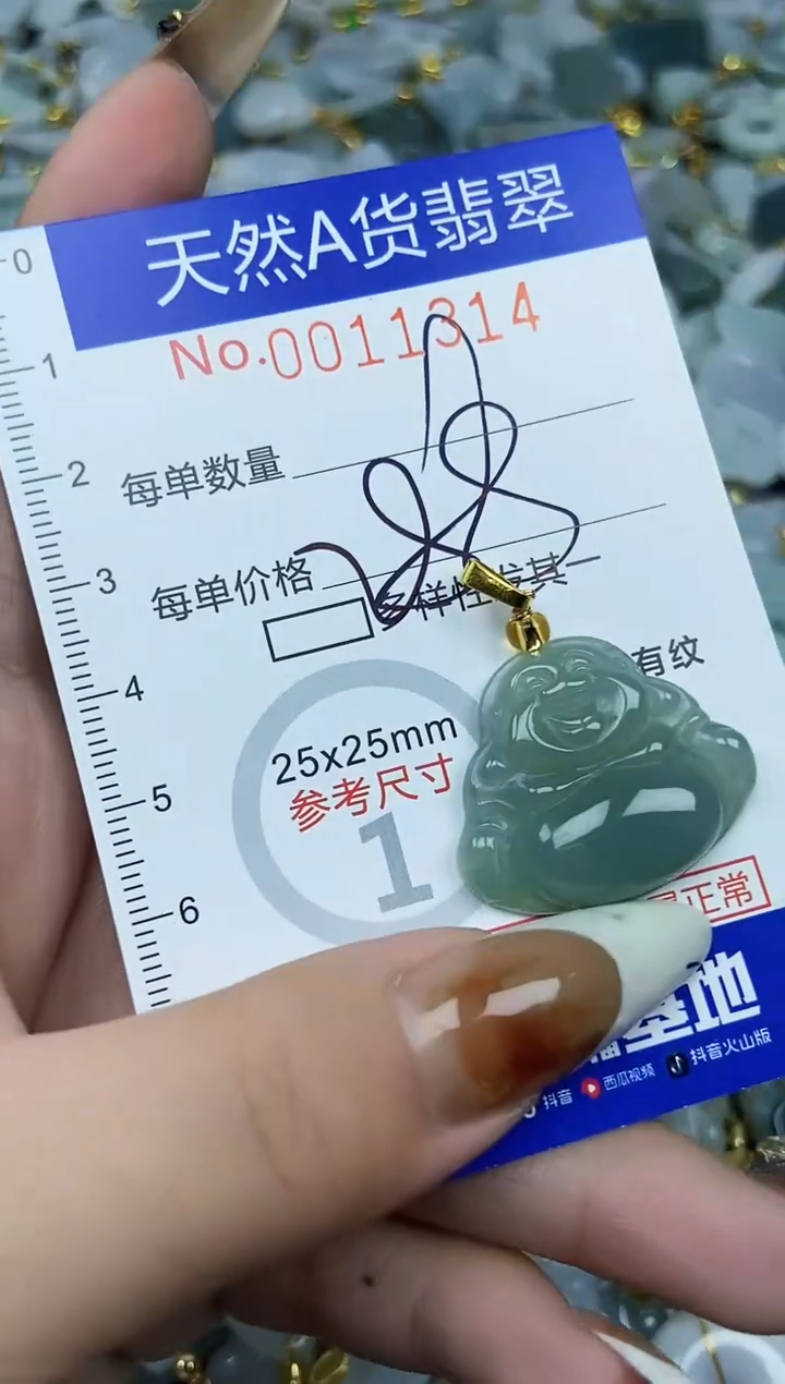 【闪购商品】翡翠颈饰未镶嵌天然A货翡翠