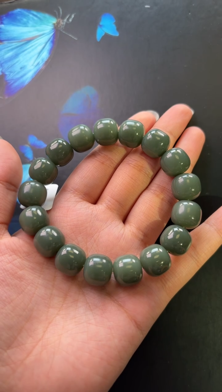 未镶嵌手串和田玉手串