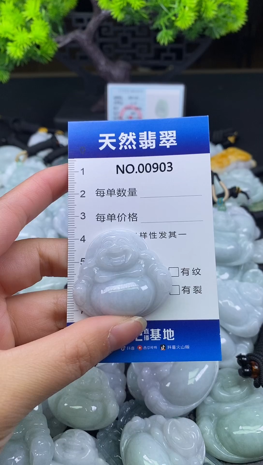 颈饰未镶嵌翡翠天然缅甸翡翠903