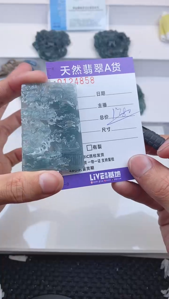 【闪购商品】翡翠颈饰未镶嵌4858.....