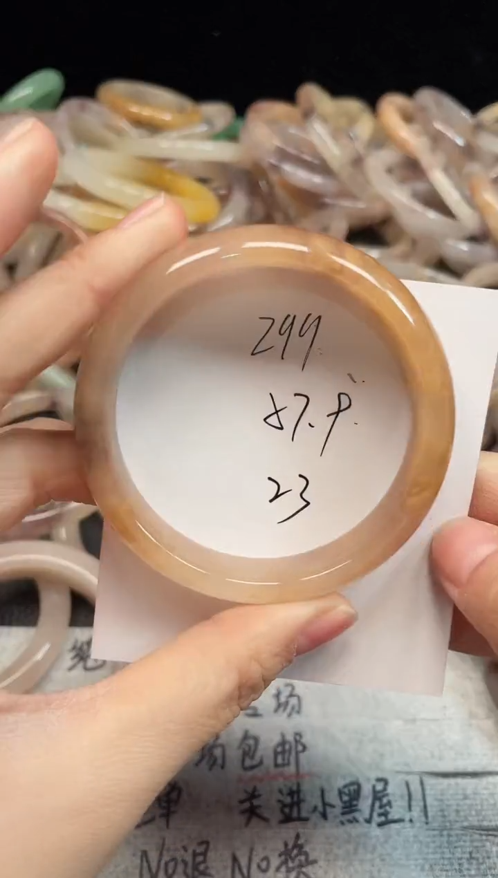 未镶嵌手镯石英质玉299