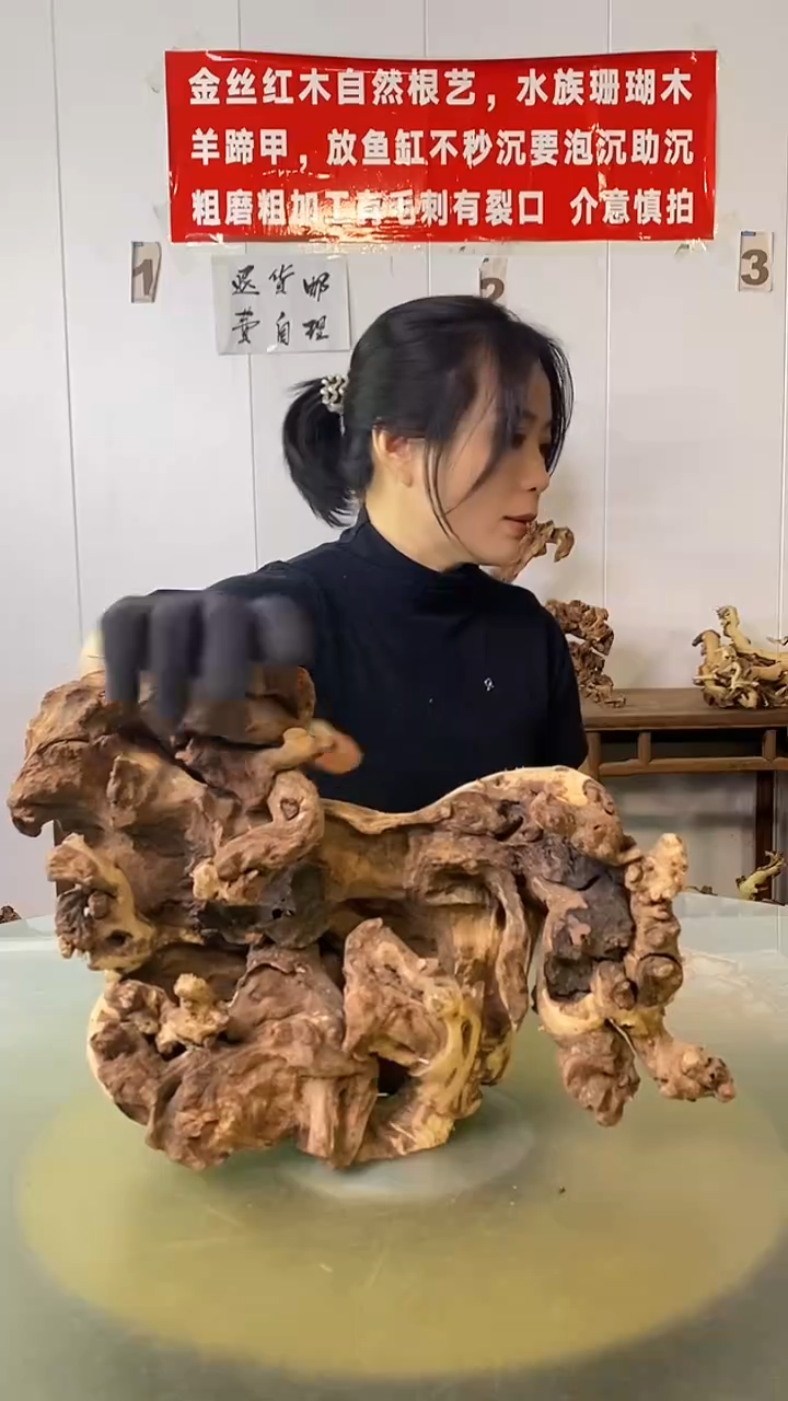 木用****8金丝红木 羊蹄甲