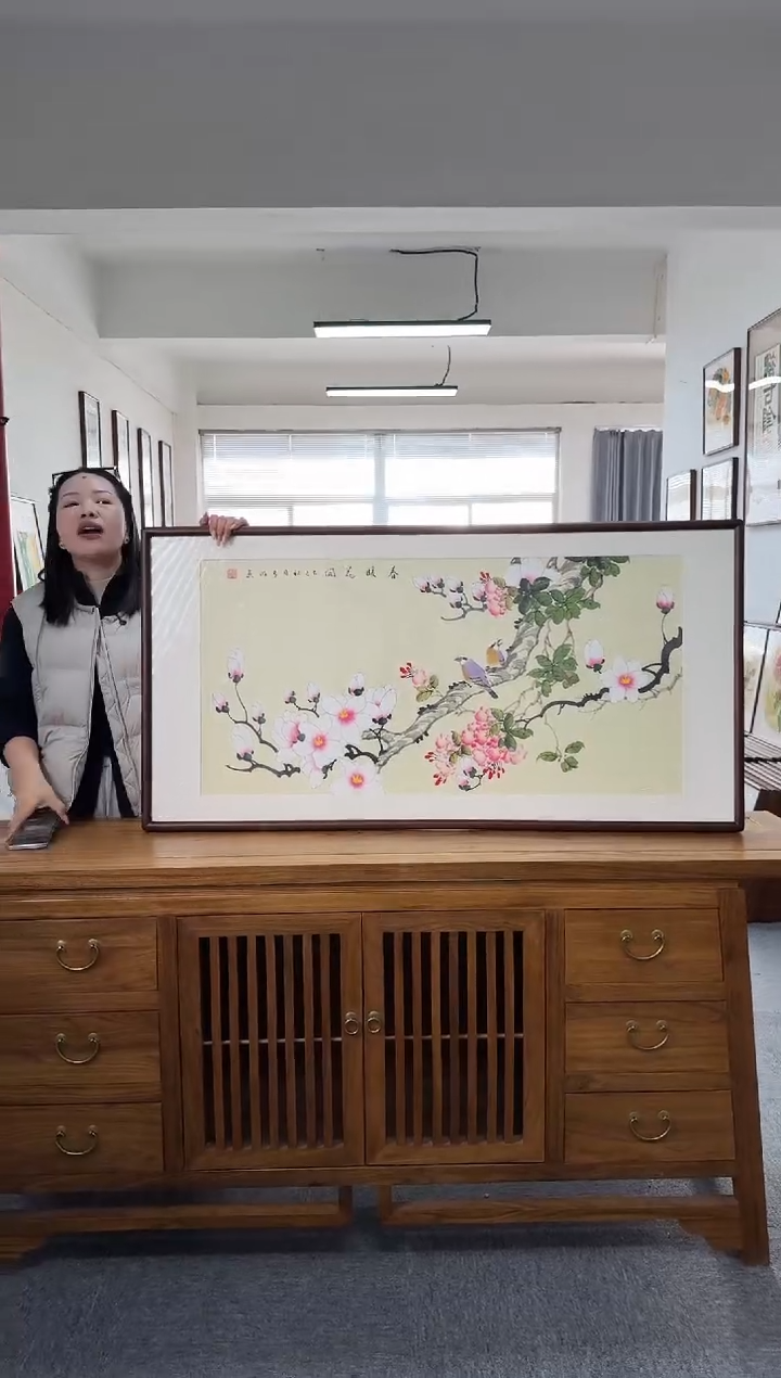书法TZB22-63*123尺寸手绘同款
