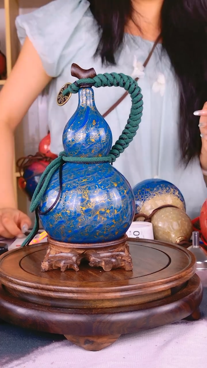 0916大漆酒葫芦 一物一拍 真葫芦真大漆