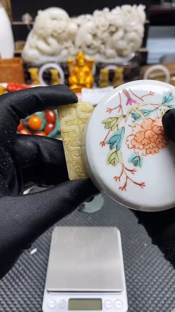 【闪购商品】瓷片瓷器瓷片摆件 1个