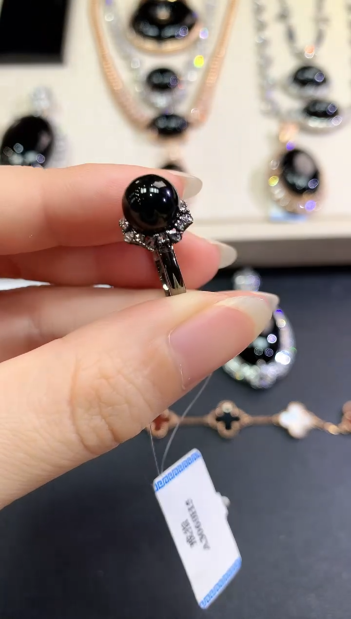 【闪购商品】翡翠戒指18K金镶嵌C90 多样性一件发货不退换