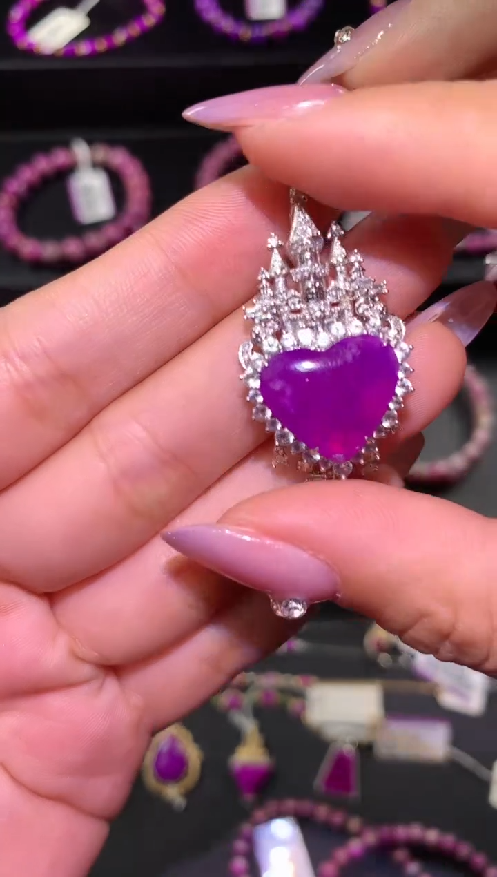 【闪购商品】苏纪石（舒俱来）.18K金镶嵌舒俱来吊坠