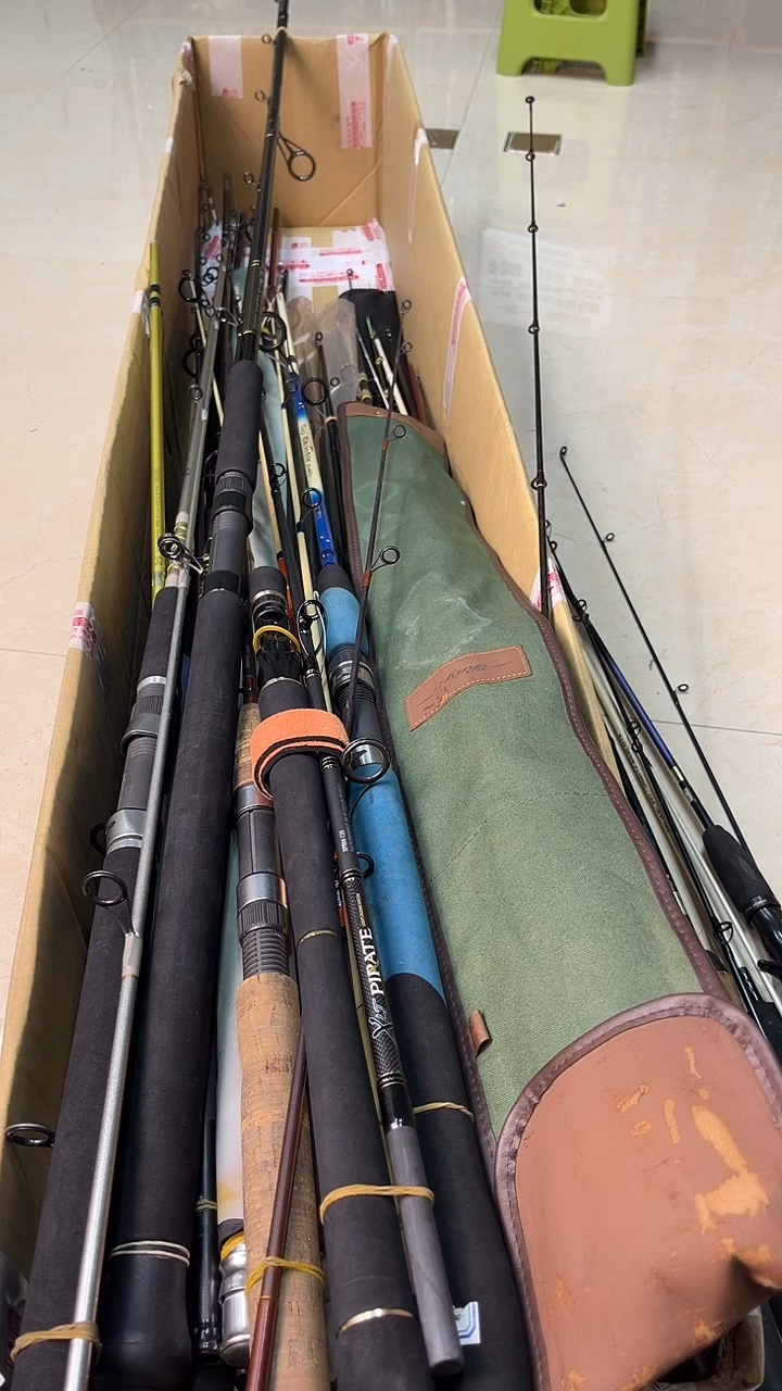 西**马中古鱼竿，实物以直播间为准