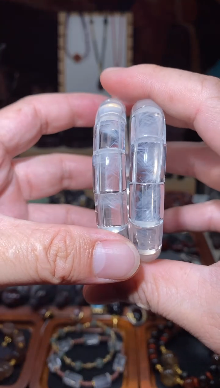 蓝针未镶嵌水晶多样性发其一