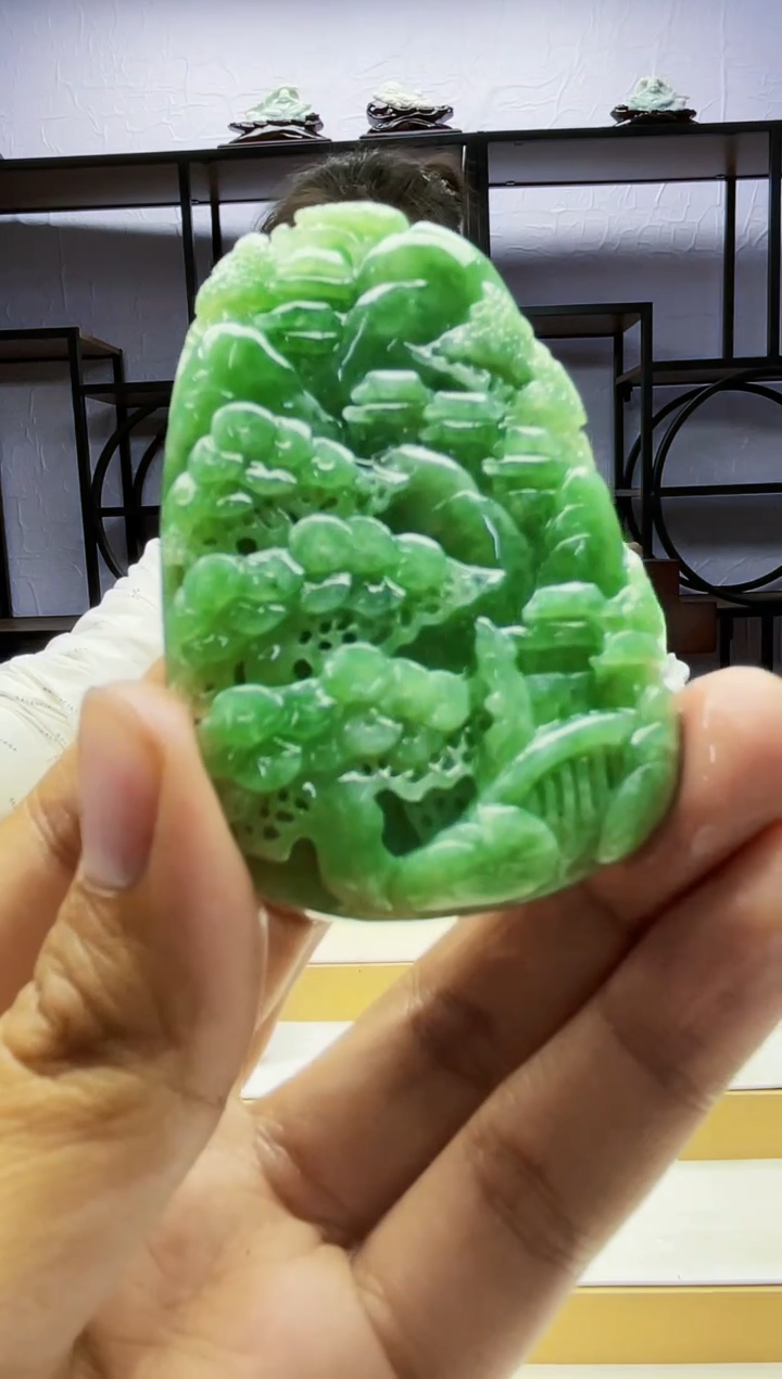 【闪购商品】定制翡翠未镶嵌毛货02150119