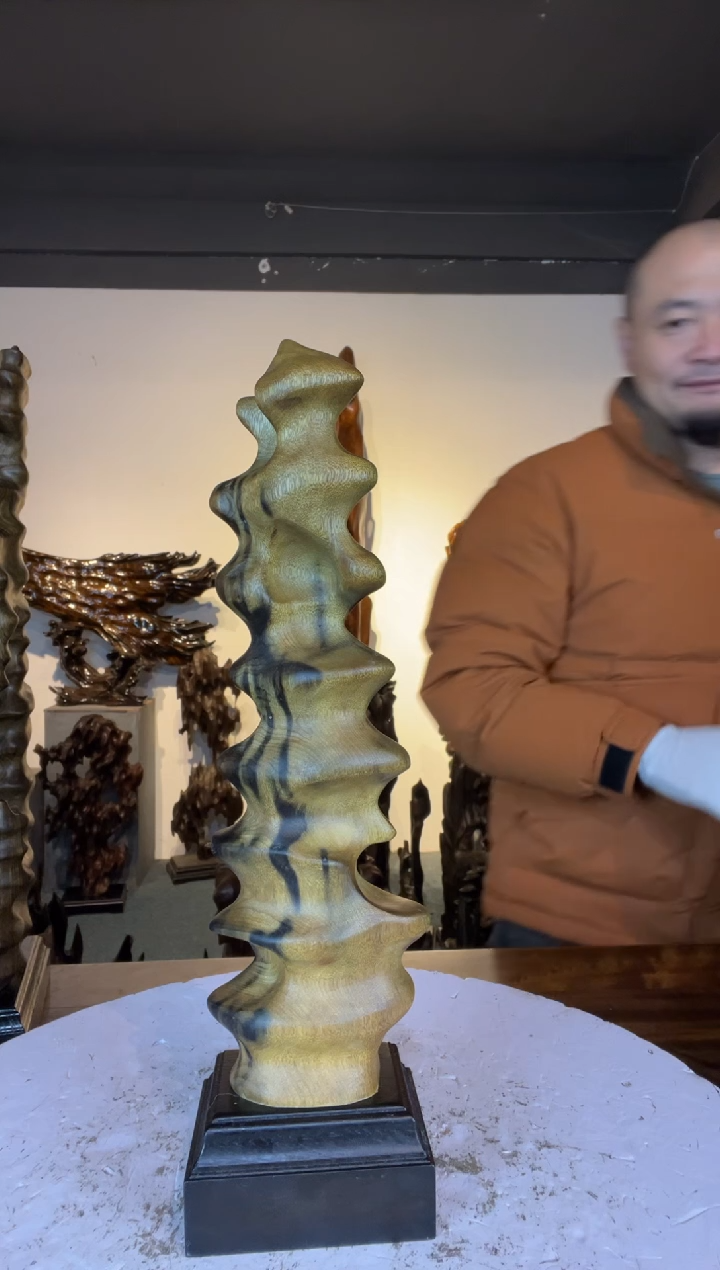 金丝楠海*206金丝楠自然随型摆件