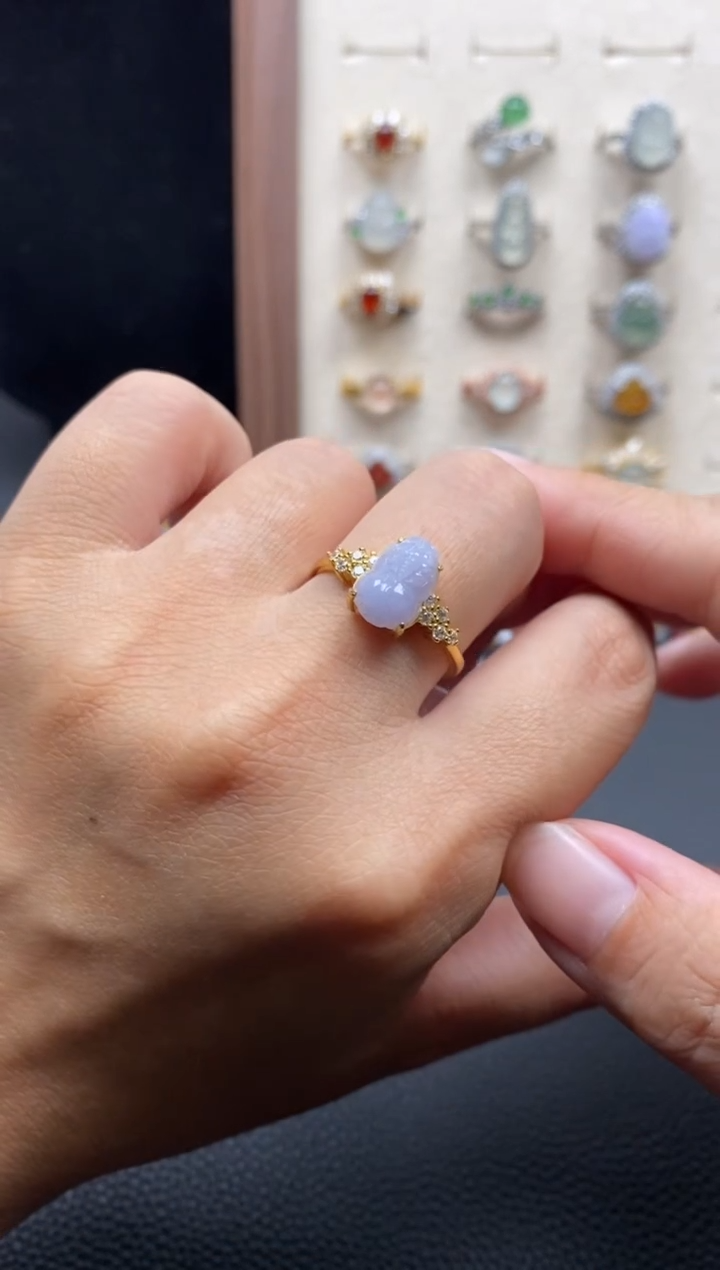 银S925镶嵌戒指翡翠11111