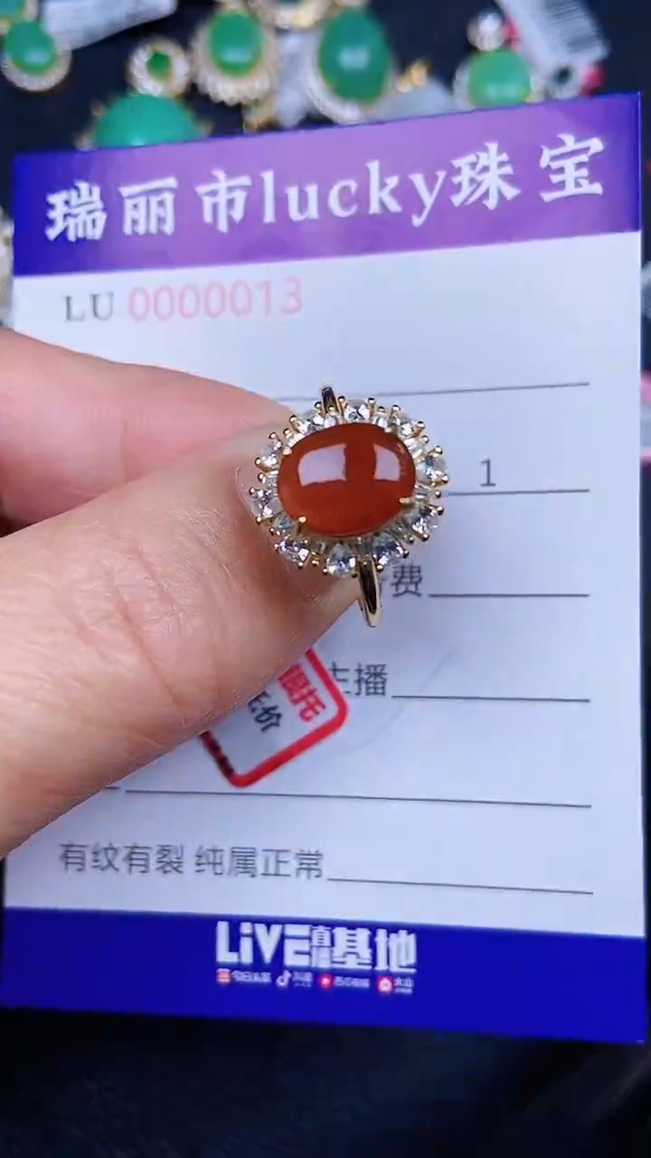 颈饰银S925镶嵌翡翠0013