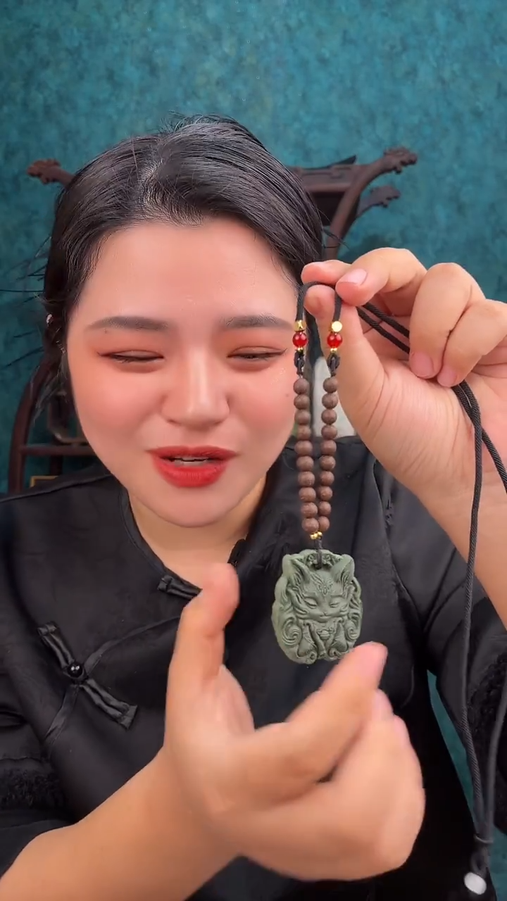 泥塑无上清凉小凤九+珠链