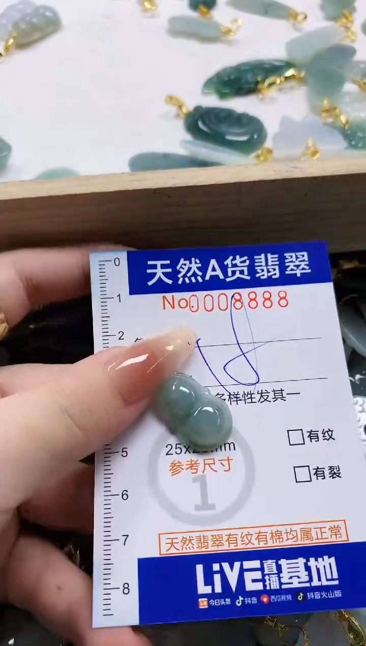 颈饰未镶嵌翡翠天然A货翡翠