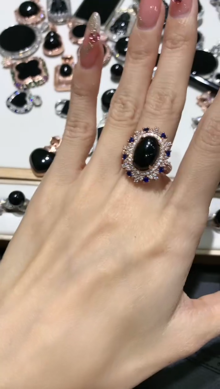 【闪购商品】翡翠吊坠(不含链)银S925镶嵌72多人多样性随机发货1件