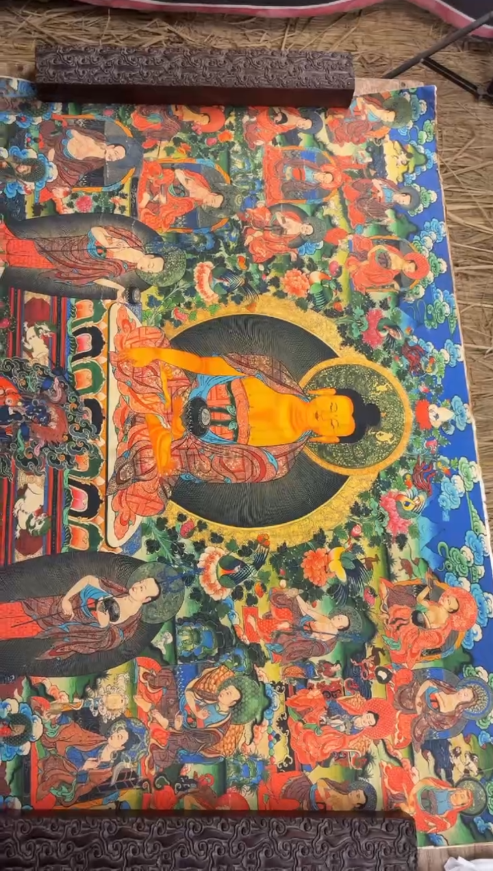 装裱画澄空梵像高端精选链接AA28