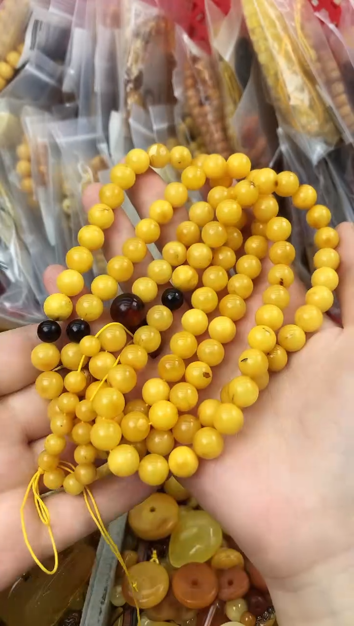 【闪购商品】未镶嵌琥珀珠宝奇石47