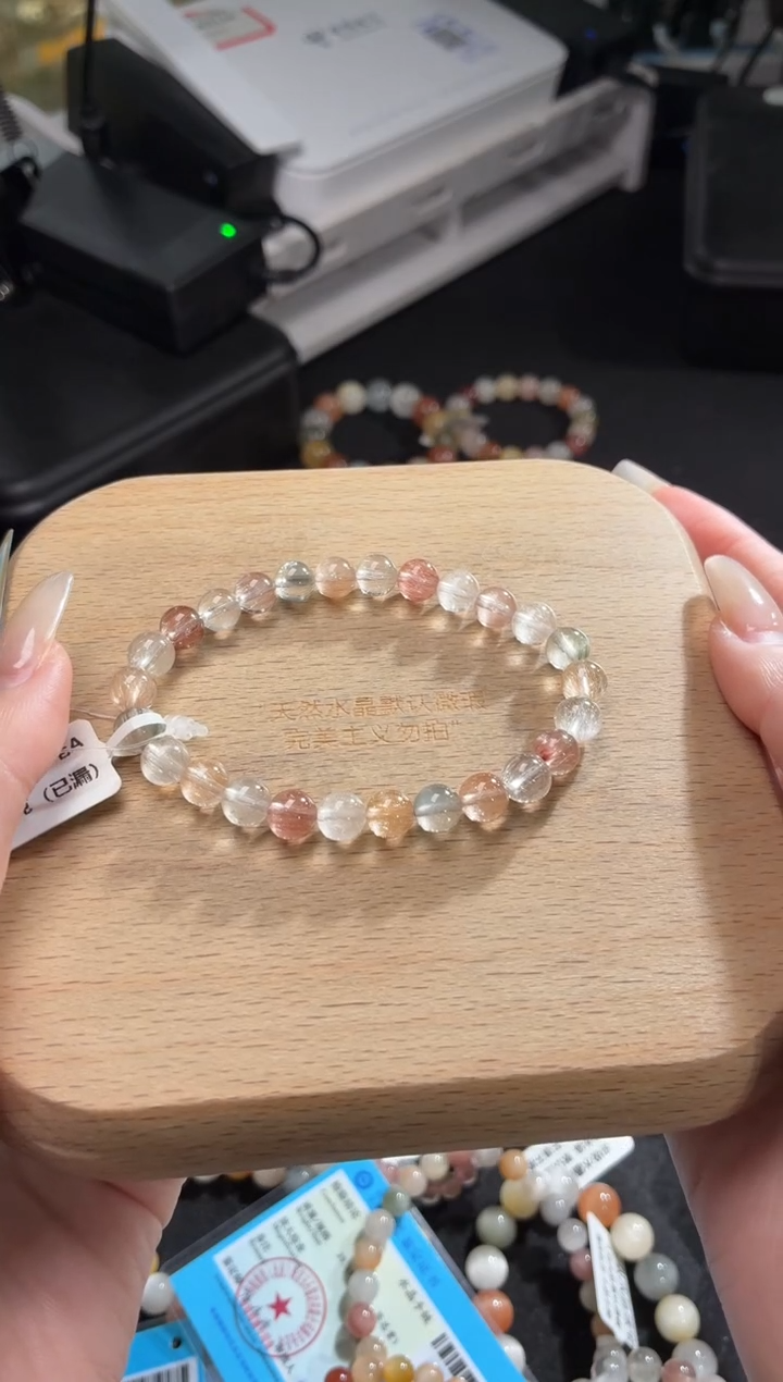 未镶嵌手链水晶39号多样性发一L 7+