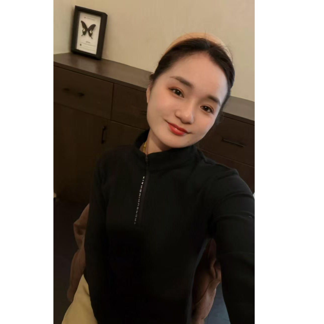 【S.宋晓暖】秋冬新款羊绒蛋白拉链领打底衫女款NJ-A8082