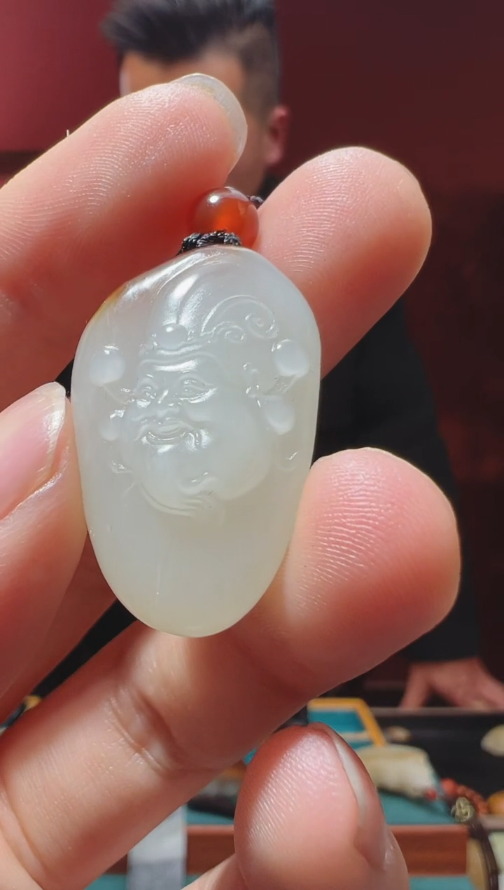 【闪购商品】和田玉吊坠(不含链)未镶嵌1