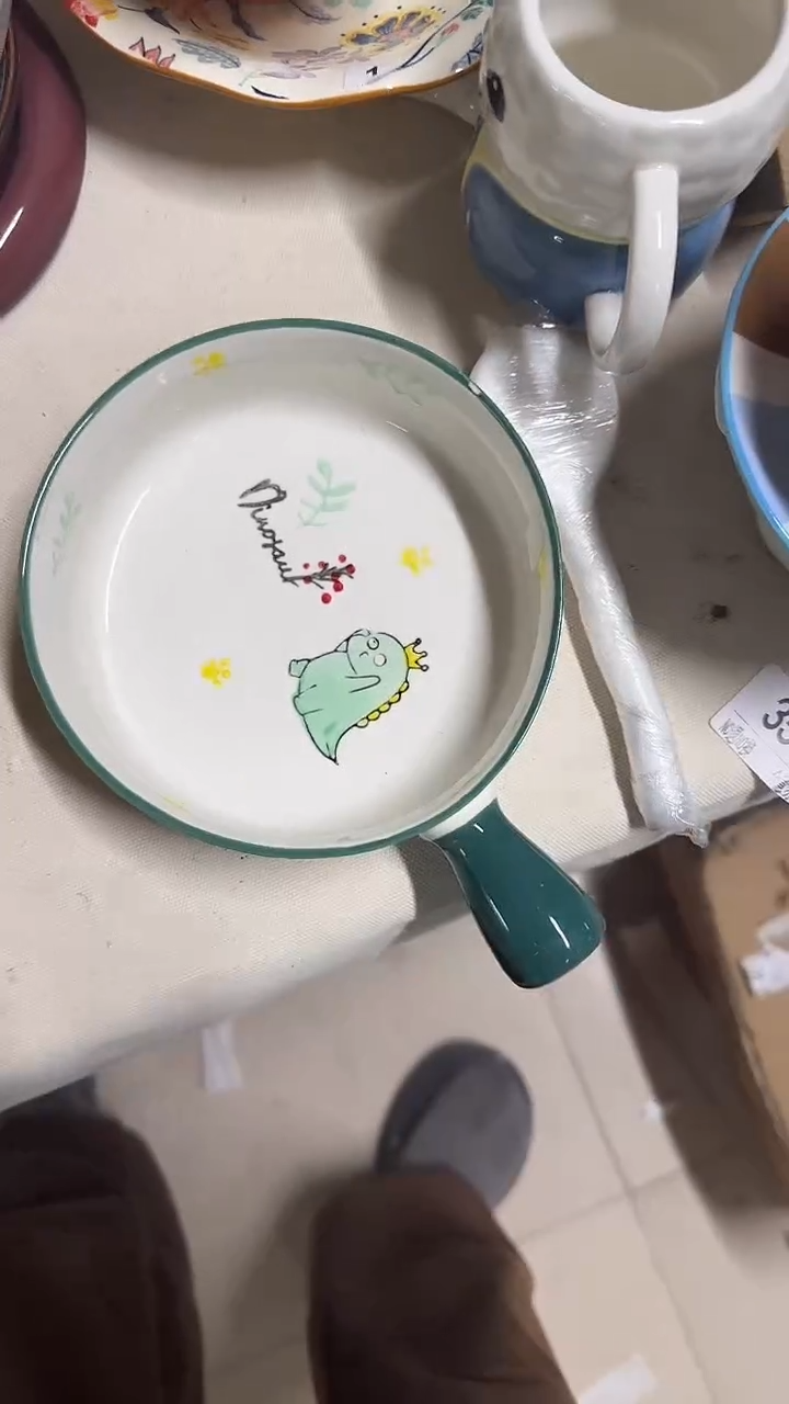 陶瓷手柄款微瑕四单包邮1374