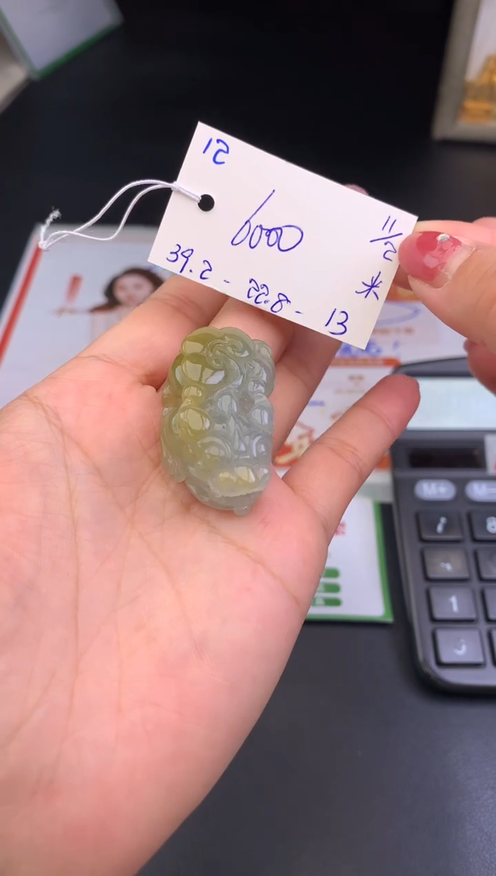 【闪购商品】翡翠吊坠(不含链)未镶嵌貔貅