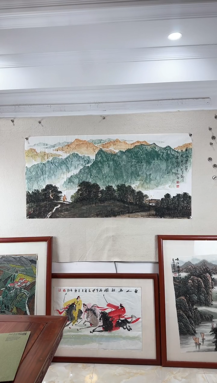 【闪购商品】书法 李百战老师四尺山水作品