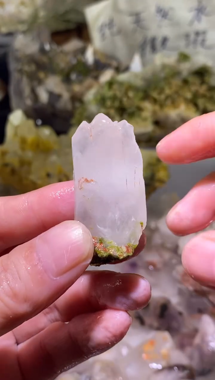 未镶嵌珠宝半成品水晶103号四川美姑超七花园水晶1