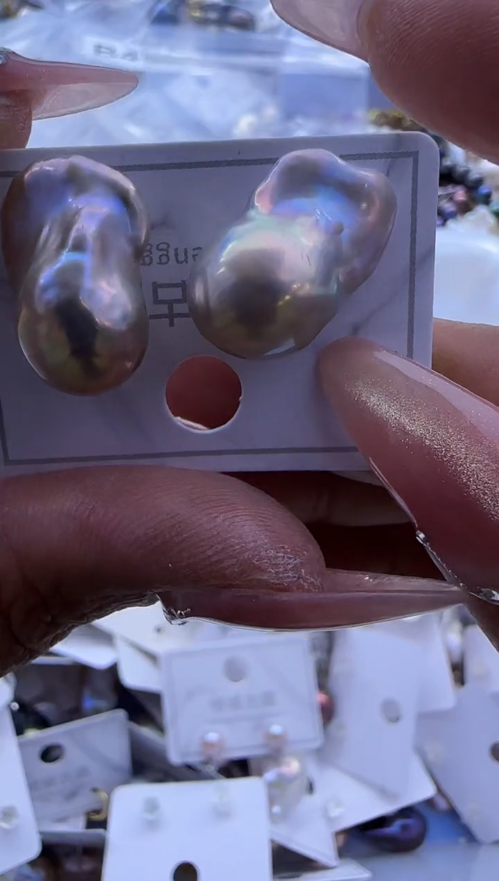 【闪购商品】淡水珍珠耳饰未镶嵌490