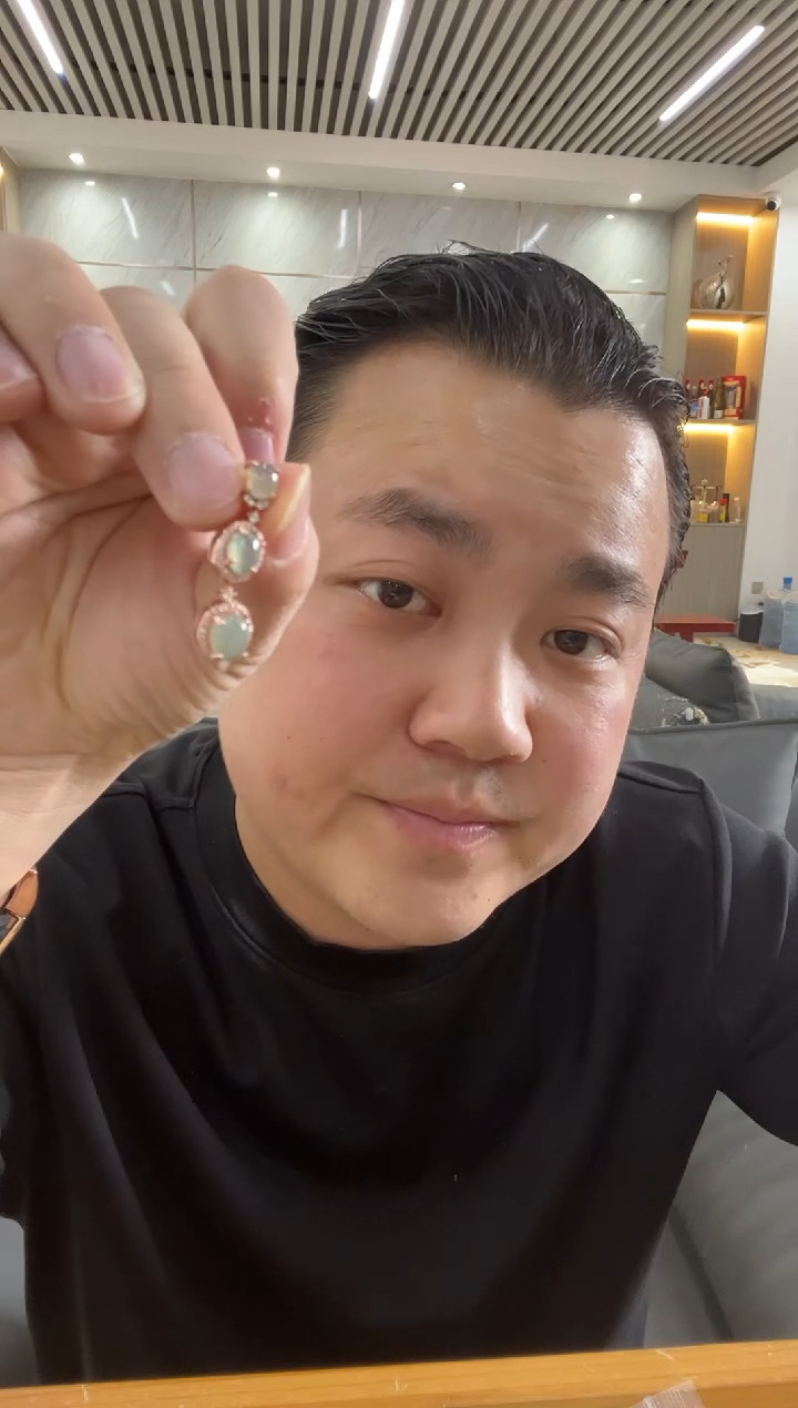【闪购商品】翡翠颈饰银S925镶嵌吊坠