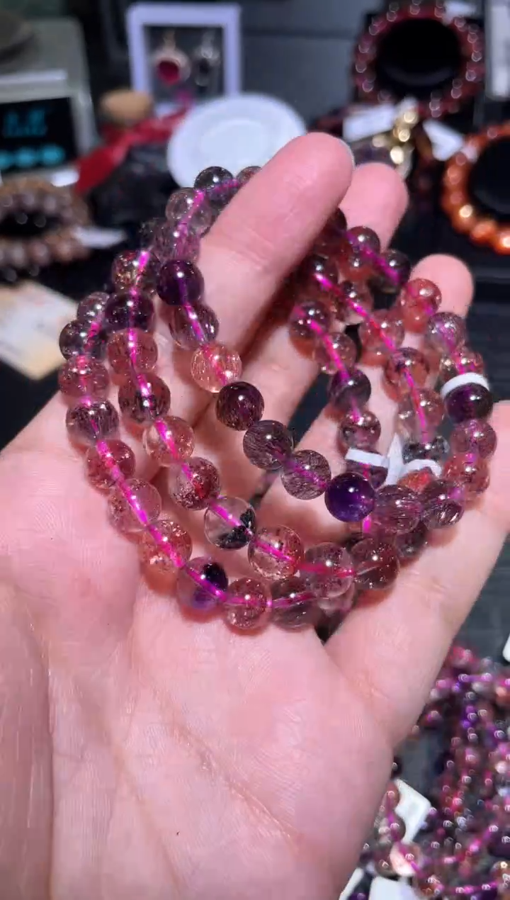 【闪购商品】水晶手链未镶嵌超七单圈A8（多样性发其一）