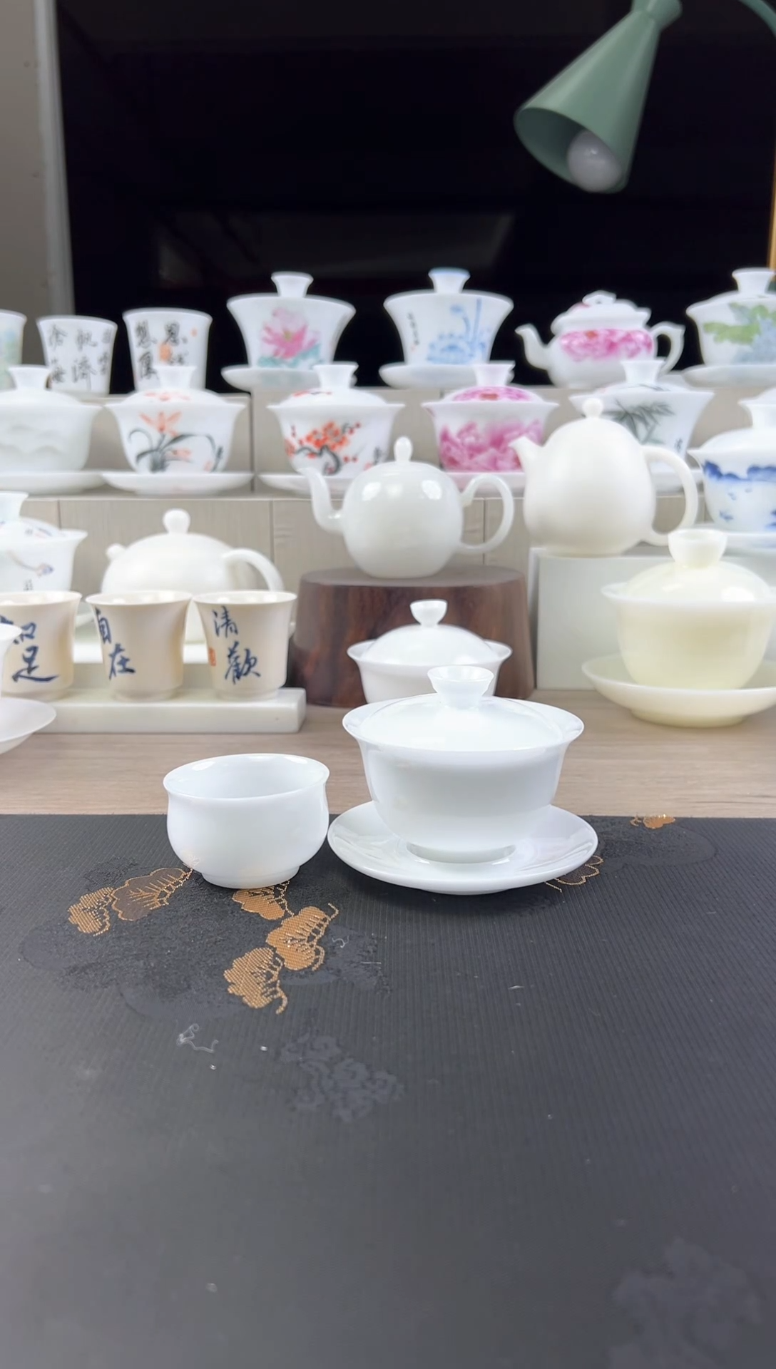 【闪购商品】冰瓷盖碗100cc,工厂直播浮力