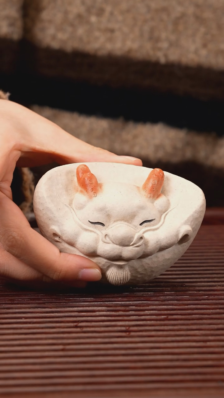 【闪购商品】紫砂茶宠元宝小龙