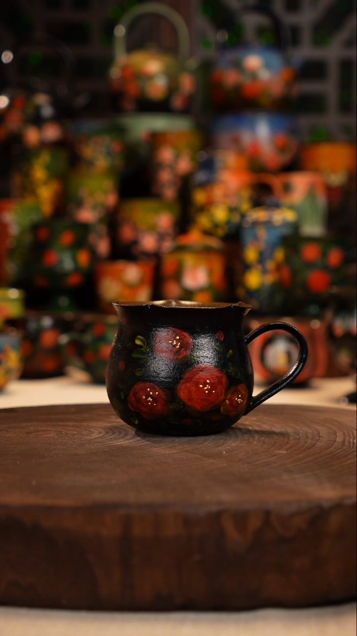 油画   釉下彩   杯子