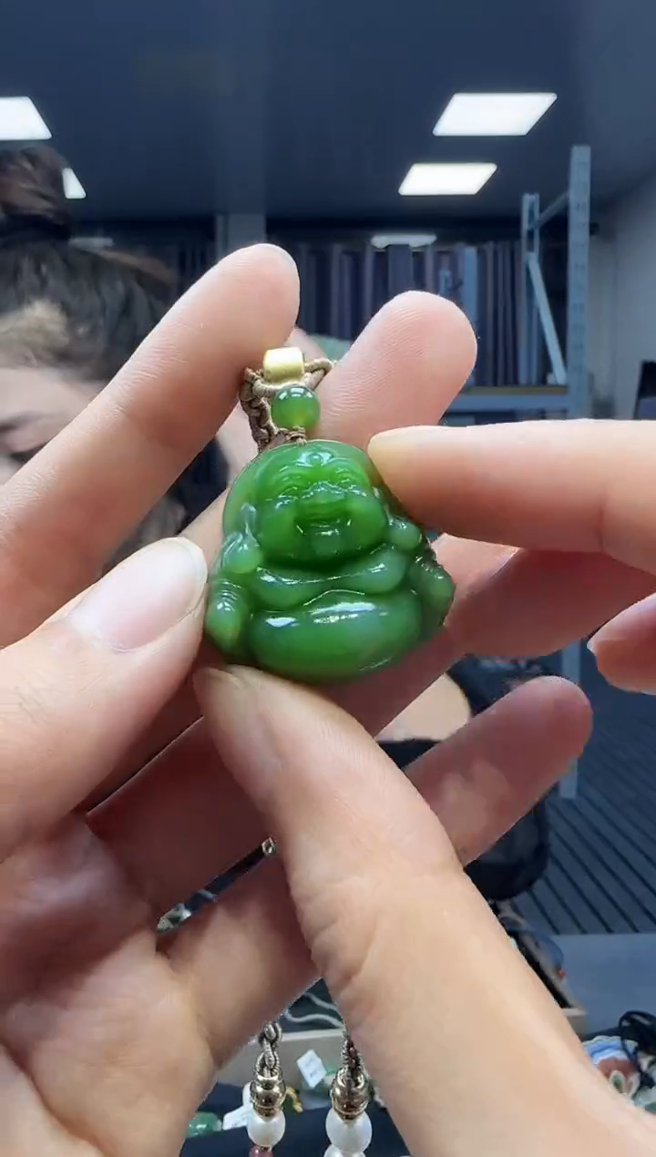 和田玉未镶嵌挂件1