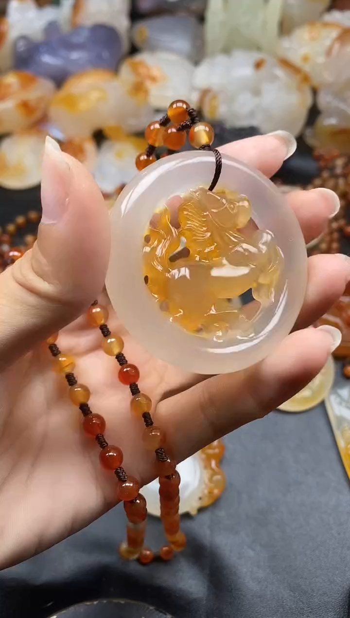 未镶嵌1玛瑙/玉髓平*ll