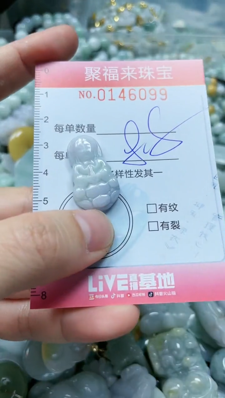 【闪购商品】翡翠未镶嵌颈饰闪购0146099