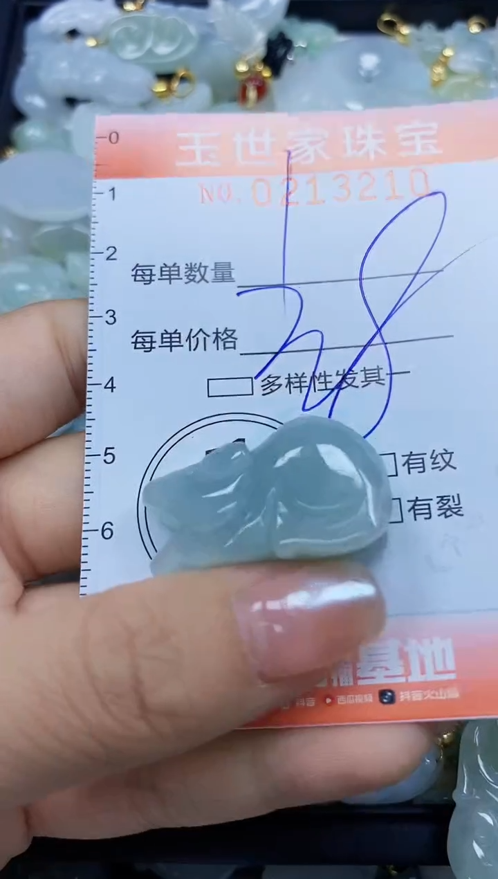 【闪购商品】翡翠未镶嵌颈饰闪购0213210