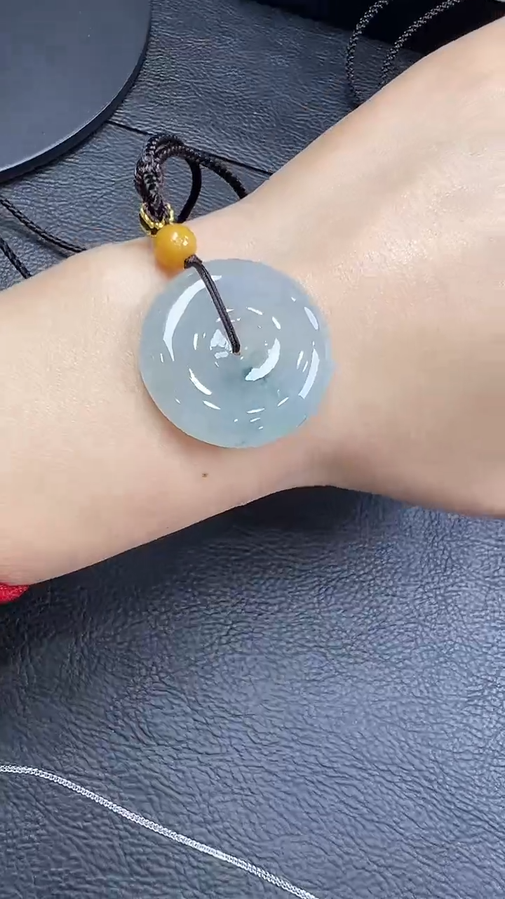 未镶嵌挂件翡翠平安扣