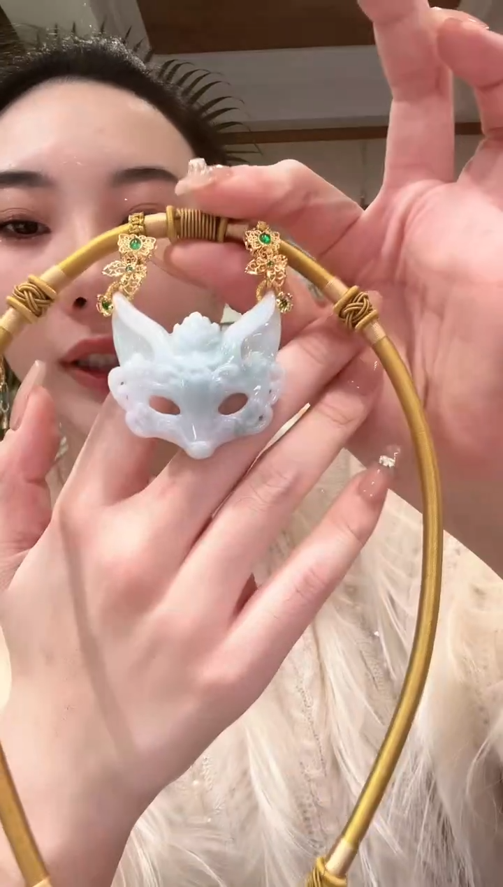 【闪购商品】翡翠颈饰未镶嵌国风