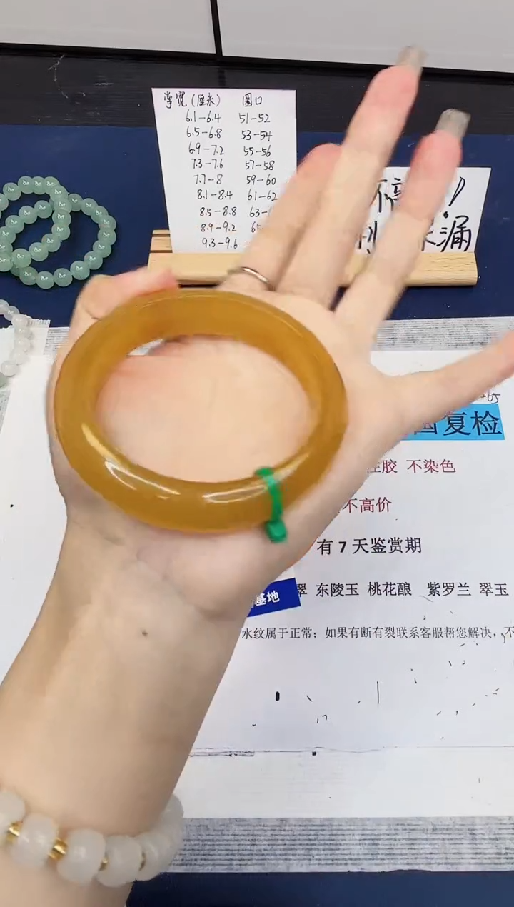 【闪购商品】石英质玉手镯未镶嵌170-财气镯-圈口58