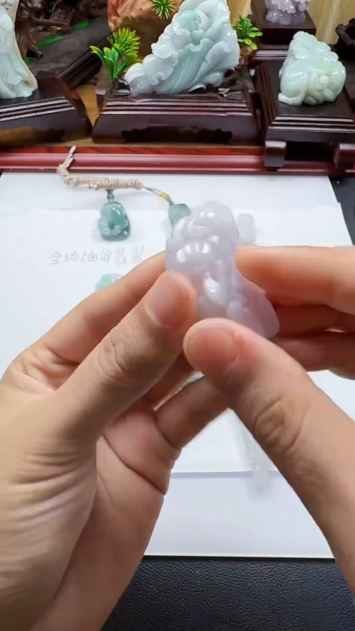 吊坠(不含链)未镶嵌翡翠1