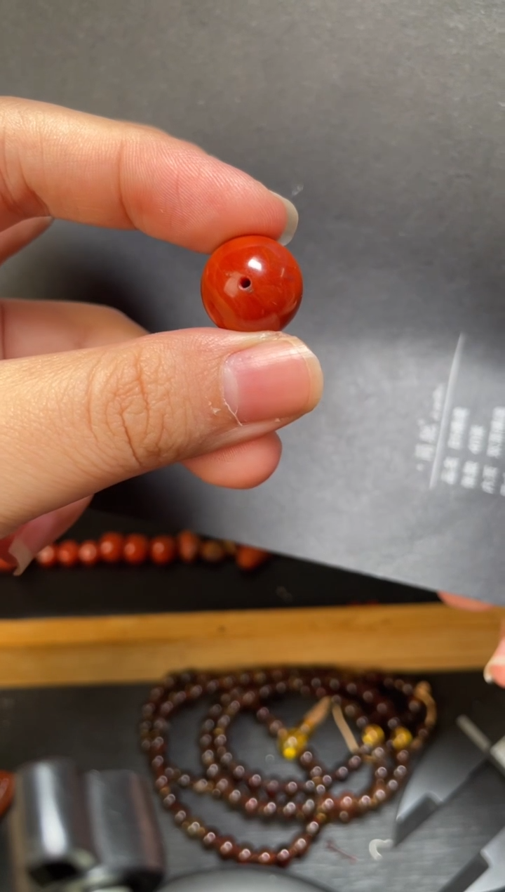 未镶嵌42南红玛瑙配饰----瑕疵--14+