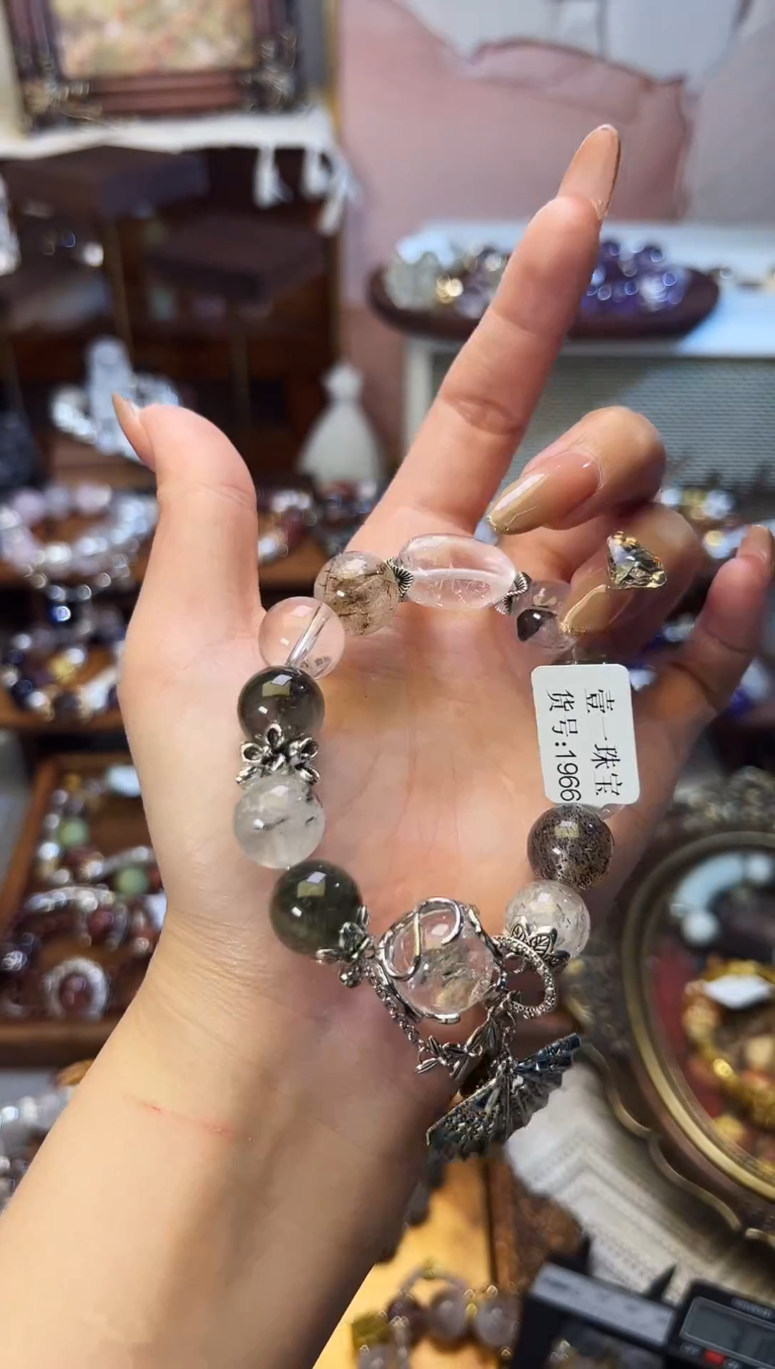 【闪购商品】水晶手串未镶嵌柚子原创水晶