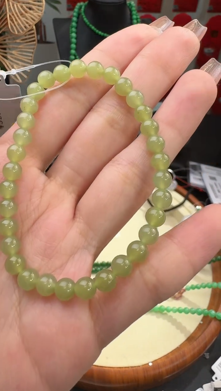 【闪购商品】和田玉珠串未镶嵌珠串
