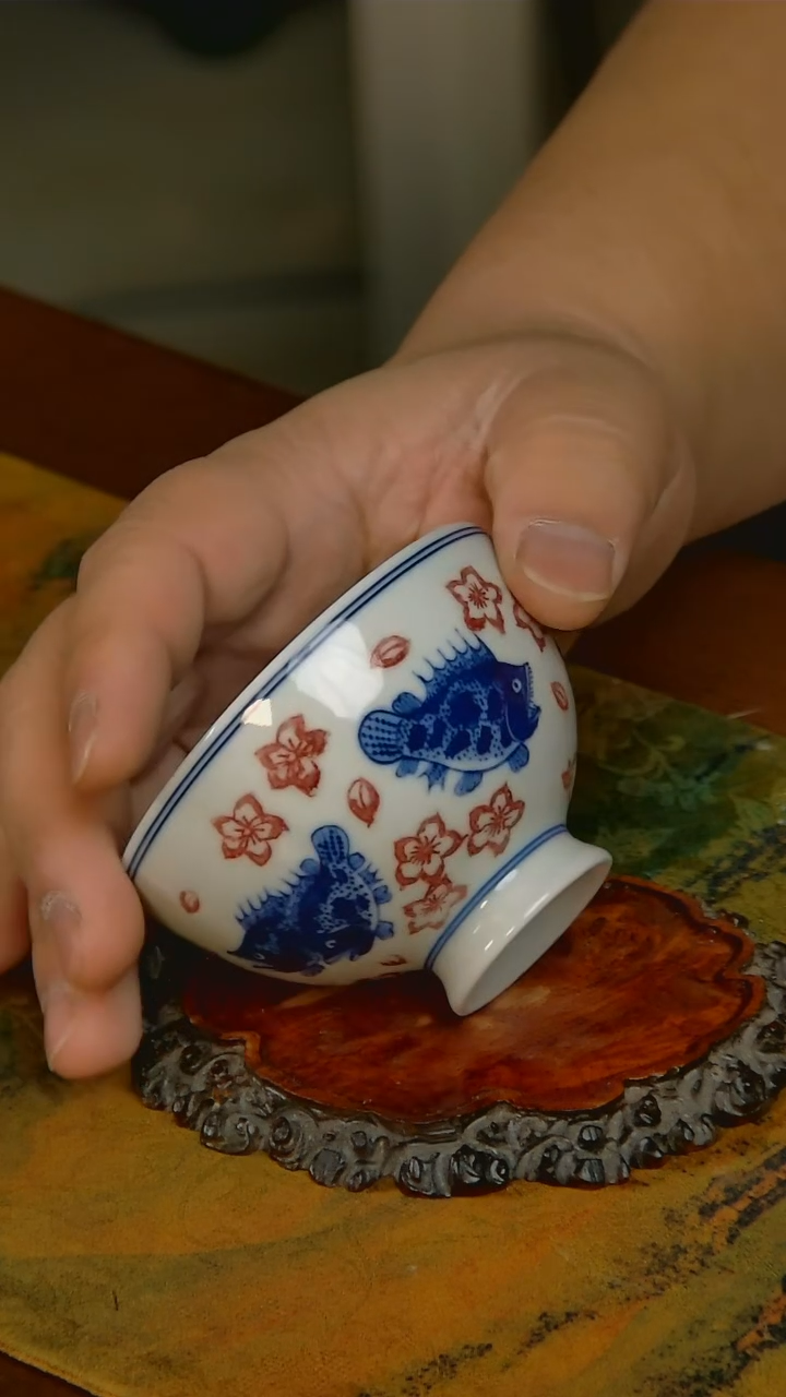 【闪购商品】杯手工手绘杯杯很美丽