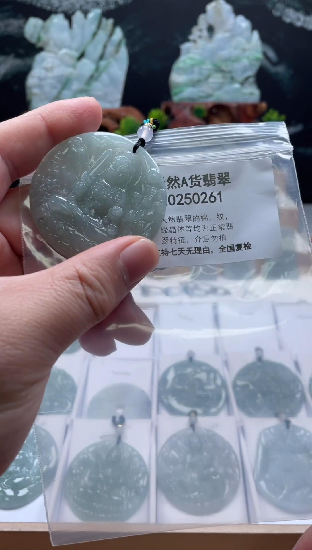 颈饰未镶嵌翡翠翠峰珠宝202512020005