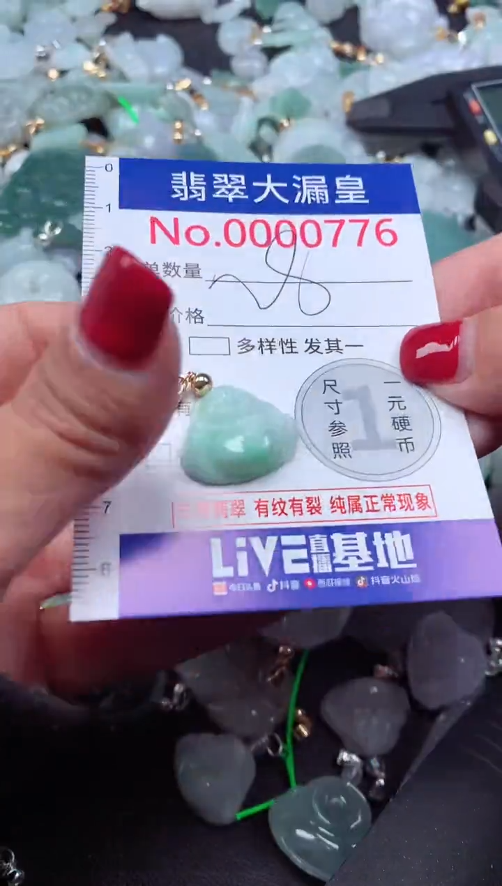 颈饰未镶嵌翡翠776